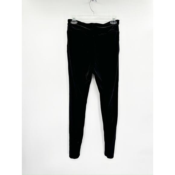 Commando Black Velvet Drawstring Jogger Pants Size XS NWT - Picture 3 of 4